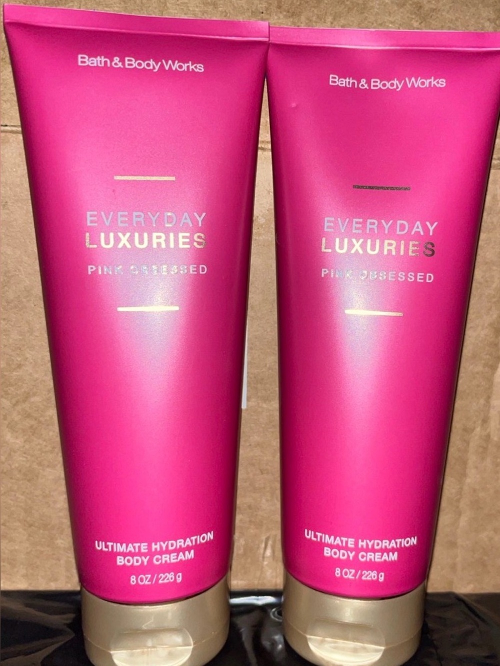 Bath & Body Works Everyday Luxuries Pink Obsessed Body Cream 2-Pack